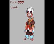 Made Phase?????? sans! Hope you like this bloody guy, if you want a sans papyrus or any undertale au character drawn Ill do it (NSFW) from undertale prologue friks