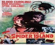 Horrors Of Spider Island (1960) Has been released in the U.S. under this title and as It&#39;s Hot In Paradise, Hot In Paradise, Girls Of Spider Island and Spider&#39;s Web. Some versions included nude scenes that were later cut out. from jaya parda hot in sanjog