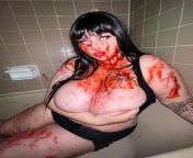 your new favorite final girl (fake blood :) ) from fucking girl firstime blood