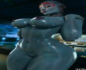 Samara, (Nyes) [Mass Effect] from mass effect futnari