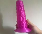 For anyone following my friends efforts to start a dildo business here is the first official finished printed prototype! Yey! For anyone hoping it looks thick... well judge for yourself. from ccww yey