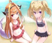 Loli Coco and Loli Coco from trans and loli 3d