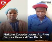 Nakuru Couple That Had Quintuplets Lose Them from kenya nakuru p