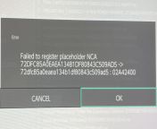 I always get an Failed to Register Placeholder NCA error downloading games via USB. Please Help! from anal failed
