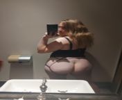 Booty flashing in ladies room at the bar ? from teresa orlowski sodomized in ladies room