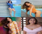 This Weekend,you want to buy an Insta Bikini Sl*t &amp; a Movie Actress. Each of them is worth 5 Crores per night. Who you gonna buy ? from heropanti movie actress