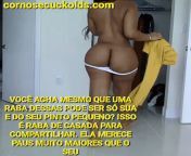 Ai no n, corno!? Tem que compartilhar ? Nosso site: http://cornosecuckolds.com contedo 100% grtis #corno #legenda #cuckold #gif #casada #morena #bigass #morena #rabuda #brunette #brazil #esposa #sex #hotwife from corno mirando