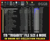 1TB and more of file size from my Huge Drums and sounds collection! I&#39;m getting so close to 2TB file size of drum packs and sounds.... only 300Gb or 400GB more to go! This is only 90% of my Maximum Drum kit collection file size! from omani file