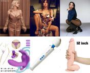 Billie Eilish, Camila Cabello, Dua Lipa. Match each celeb to a toy. 1) Vibrating panties in public or during a concert/interview. 2) Make her use the wand while you jerk off and both cum together. 3) She rides the dildo and she sucks your cock. from young cowgirl rides a dildo and get perfect orgasm