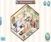 My design With You in a Romantic Cafe from an interior decor game. from spycam in a cyber cafe