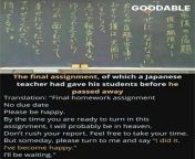 In Japan, a seriously ill teacher knew he was going to die. To surprise his students, he wrote them a final assignment on the chalkboard, which they found when they came to school the next day. His last words were: &#34;Please be happy.&#34; from japan school guil zabrdast teacher