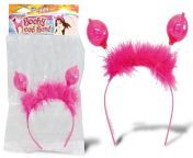 Boobie Headband With Feathers &#124; Hen Stag Night, Funny Party Gift from hen