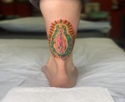 La Virgin of Wad-a-Goopey. Mother Mary Vagina tattoo done by me @ Matt Arriolas Spider Tattoo. Boise, ID ?? from breast tattoo indian