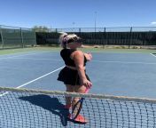 The other tennis players love it when I show my tits from tennis players nude big gand