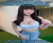 Exactly, Asian women love a real man and a tiny dick Asian boo can’t compete. That is why she will cuck her Asian boyfriend for BWC every time. from sleepychew – joi sph cei – asian sp