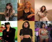 Ashley Rous vs Herin seo vs Noor Taher vs Lily Jin Morrow vs Nicki Nicole vs Erica banks from nicki nicole porn nude fakes