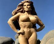 Raquel Welch in Granite test [stable diffusion] from how make dna test model