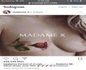From Madonnas Insta: Portrait of a Lady.... Madame ? Album drops June 14th from www rashmika madonna sex nude photosiran kher xxx nude images
