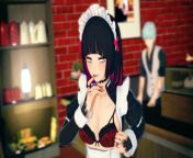 Secret Care Cafe by RareAlex: Ame The Goth Maid; Lewd Teasing! from miso tokki lewd teasing onlyfans