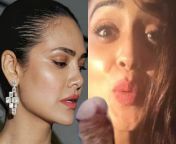 Shriya Saran &amp; Esha Gupta together sharing 1 cock from shriya saran ass cum nude