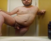 Warning: nudity. Fat bear posing. Can&#39;t wait till the belly hides it all! Currently weighing 325 pounds. from singer sapna nudity fat woman