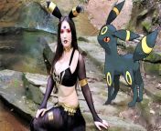 [self] My first Pokemon cosplay - Belly Dance Umbreon! (video in comments) from belle delphine shadbase cosplay onlyfans set leaked 18 jpg