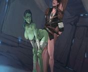 Human male gets tied up and fucked by a sexy orc lady - Seeds Of Chaos from muslim girls fucked by