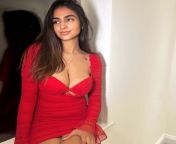 NRI British Indian Beauty in Red from indian aunty in red pantytam