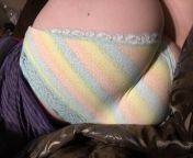 [SELLING] [U.S] Cotton and lace rainbow panties. these panties are a bit different. I had sex in them this morning so theres a bit of a mixture between mine and his cum. These can be customized further! DAILY GUSSET UPDAT3S. &#36;20 takes them! Kik is th from sex in bit