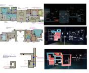 Resident Evil 2 - RPD Map -1F, 2F, 3F Comparison with the Original (Image) from resident evil 2 nude