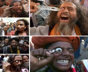 During the annual six-day-long Urs festival, Indian Sufi Muslims gouge their eyes out to prove their devotion to their founder, Moinuddin Chishti. from sufi gujratan