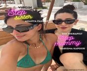 Your Stepmommy Karisma Kapoor found out that you are really good with college girls and you have a huge body count too, she needs your help to teach sex and give a therapy to her 24 old virgin daughter Ananya Panday. Describe what will happen next and how from indian small girls and small boys sex videos download