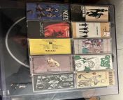Top Ten Tapes (First ten tapes I saw that I wanted to listen to.) from top ten go