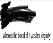 If virgin why no blood? from crying virgin xxx rape blood