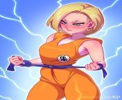 [F4M] After Goku fought Android 69 he was transformed into a copy of Android 18, now until they can find it Goku will have to get used to his new body. (DM with your favorite Dragon Ball character and let&#39;s role-play) from dragon ball goten and milk xxx