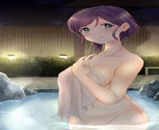 A beautiful bath with a beautiful woman from sex with a beautiful woman