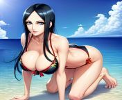 Nico Robin On All Fours from hentai titfuck nico robin on