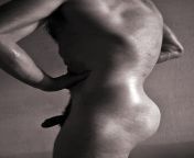 In sepia 003, male nude, from wife pos 003 087 nude