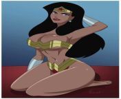 [Futa4F] Wonder Woman becomes the futa queens sex slave after losing in a tournament against her the queen is quiet creative in her sexual activites~ from queen old sex