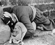 The dead bodies of Omar Khawar, a Kurdish father, and his baby in Halabja, northeastern Iraq. Both were killed in the Halabja massacre, a chemical attack on Kurdish people that took place on 16 March 1988, during the closing days of the IranIraq War . from kurdish