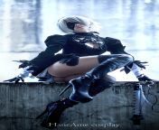 2B Cosplay by HaneAme [Nier Automata] from haneame mp4