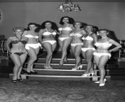 Miss World contestants (July 1951) from miss world nakedanchi adams girl rape mms