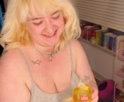 &#34;Thank you, Master.&#34; I love drinking His dark yellow piss. ? Video going up on Fansly now. from theonlyluca patreon nude yellow wrap video