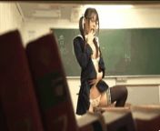 Staying late after class to clean was always a chore, but when I fell unconscious I woke up to discover my body playing with itself! I could only watch from my new body. But who was I? A teacher? Student? Staff!? (RP) from teacher student xxxx videos