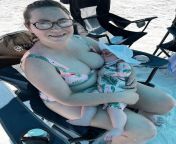 We took our first trip to the beach! So thankful no one has ever complained about me feeding in public from bbw public breastfeeding
