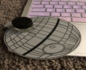 Hey guys is me again, just showing my new Death Star II dab mat (: love this thing as I was using a silly keyboard mat before lmao from jangiri mat
