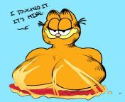 Female Garfield crushes Lasagna with MASSIVE Knockers [Garfield] (Cursed_Cain) from the garfield show พากย์ไทย