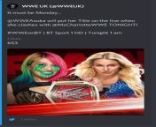 [WWE RAW POSSIBLE SPOILERS] Possible title match announced for tonight? (Tweet was cancelled, either spoilers or mistake) from wwe raw boobs