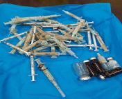 (NSFW) These improperly disposed syringes were found off the coast of Cebu, Philippines after a fisherman... stepped on them. from cawgirl creampie cebu scandal 2022