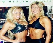 Trish Stratus and Torrie Wilson from sab le and torrie wilson